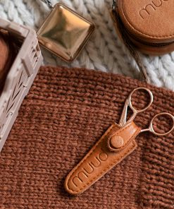 Muud Espoo scissor case - whisky - Yarn Store Kudostu